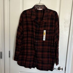 SO Brown and Black Flannel